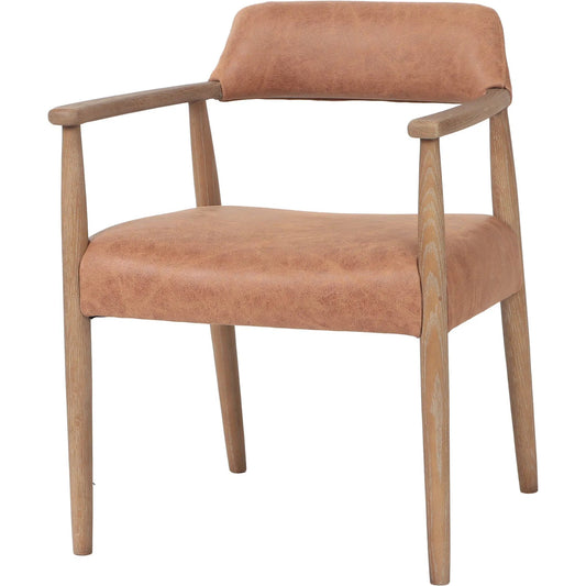 Artemis Dining Chair by LH Imports in brown. Made from unique in a traditional style.