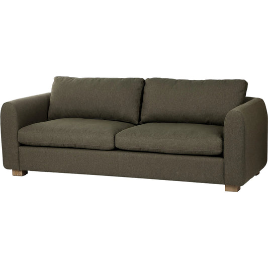 001 SI-2533513 | Primary Silo | Noelle Sofa by LH Imports in green, moss green and brown. Made from polyester, ash in a unique style.