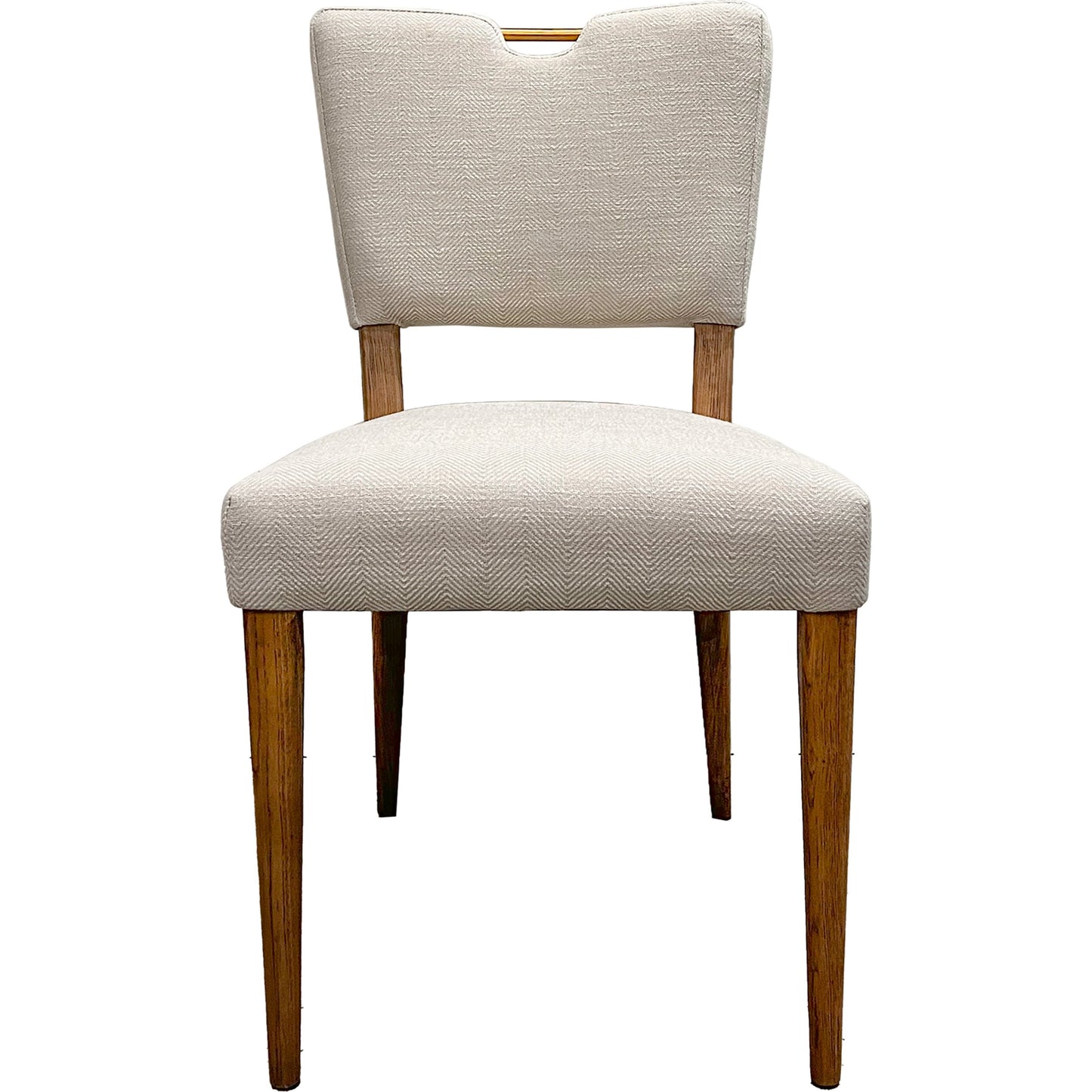 002 SI-2004315 | Additional Silo | Luella Dining Chair by LH Imports in sandy beige/cool brown legs and brown. Made from ash, pu foam, polyester fiber, polyester in a modern style.