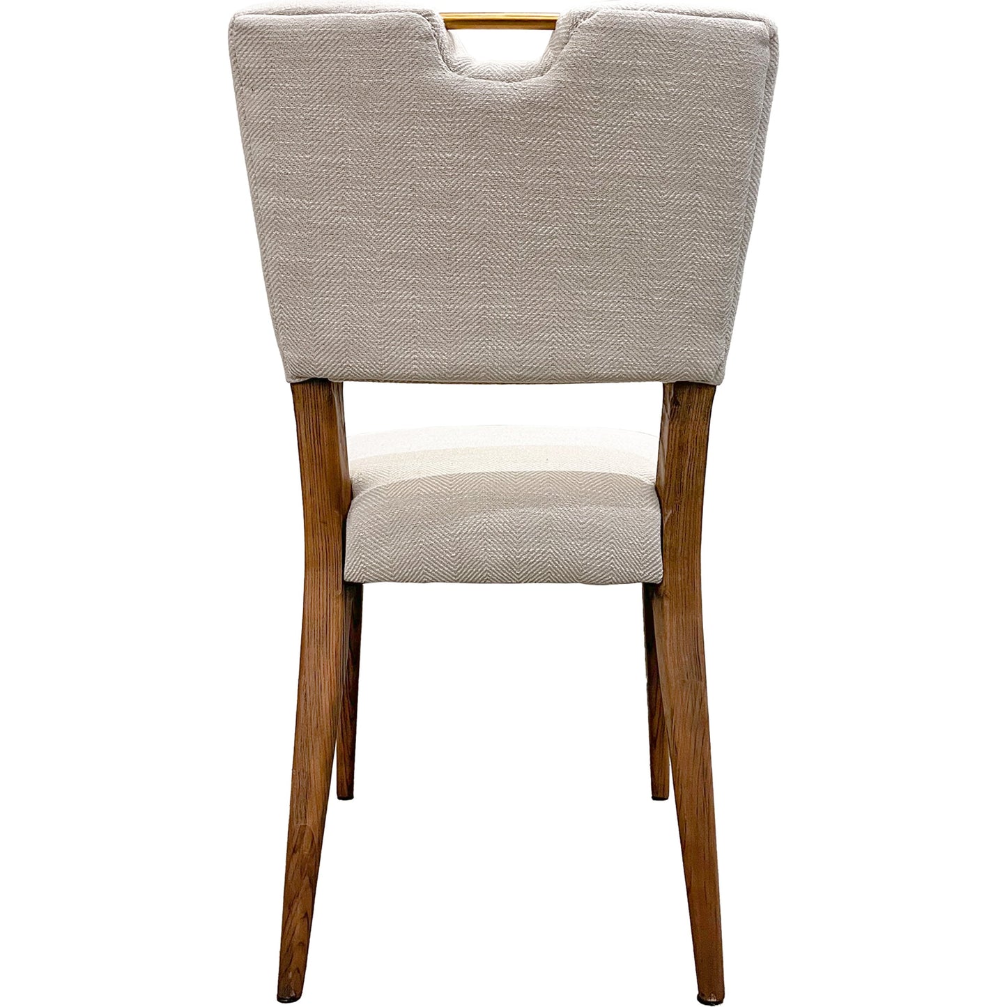 005 SI-2004315 | Additional Silo | Luella Dining Chair by LH Imports in sandy beige/cool brown legs and brown. Made from ash, pu foam, polyester fiber, polyester in a modern style.