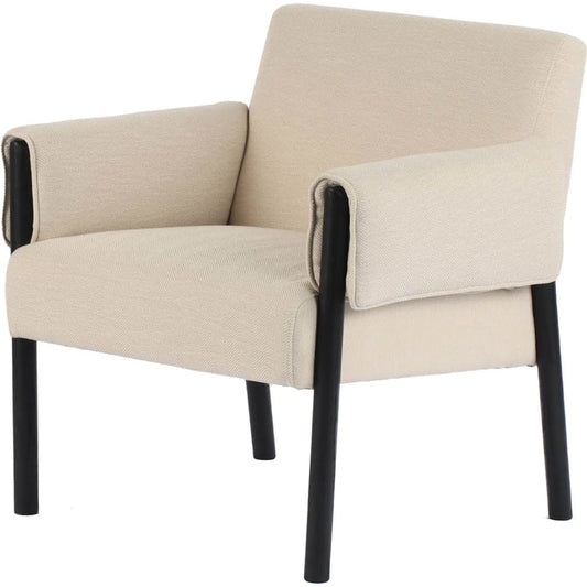 001 SI-2325282 | Primary Silo | Forest Club Chair by LH Imports in saddle, brown and natural. Made from ash, pu leather, hd pu foam, polyester fiber in a traditional style.