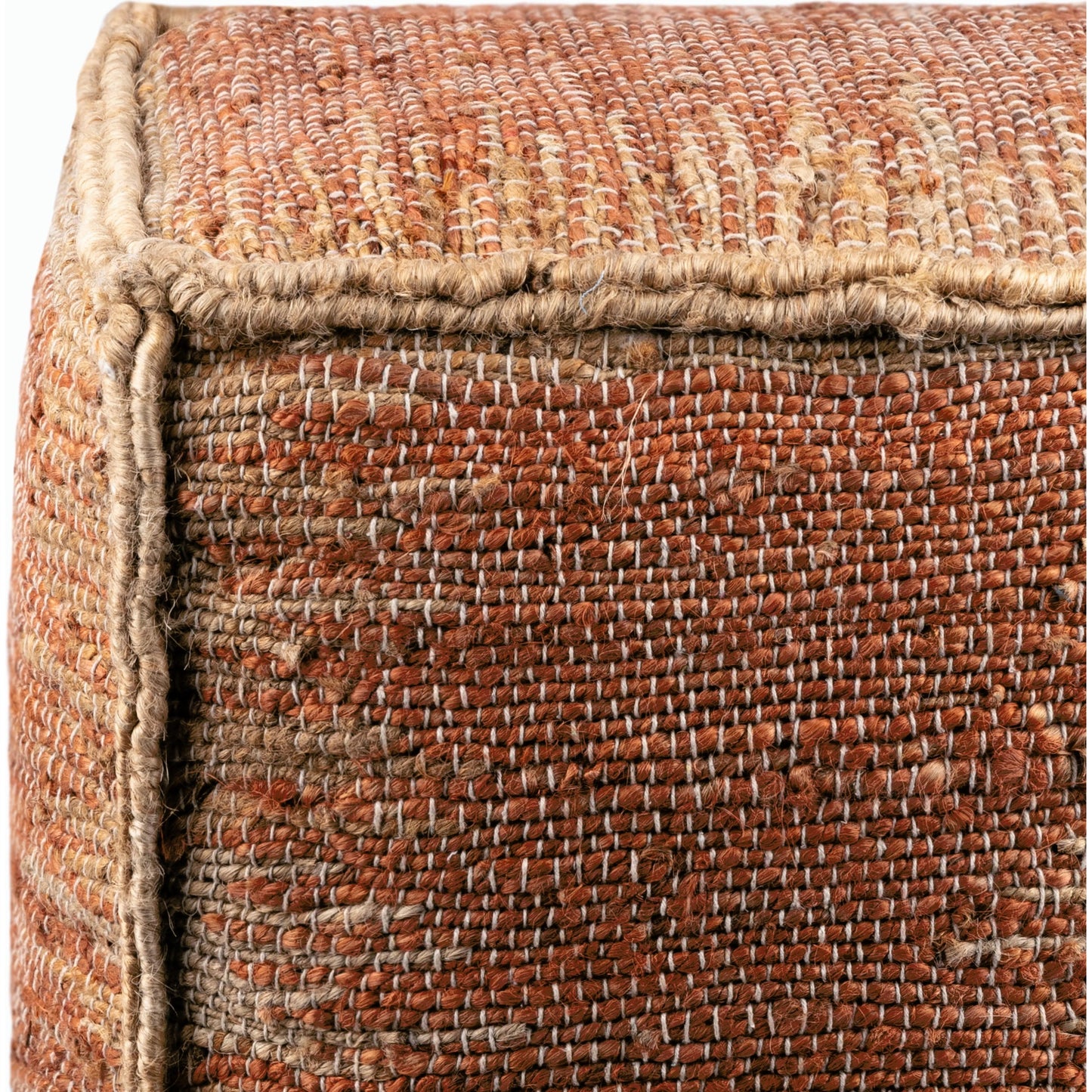 005 SR-754643 | Closeup | Sonali - 32499 by Livabliss. Made from 90% jute, 10% cotton, 100% polybeads in a eclectic & global style.