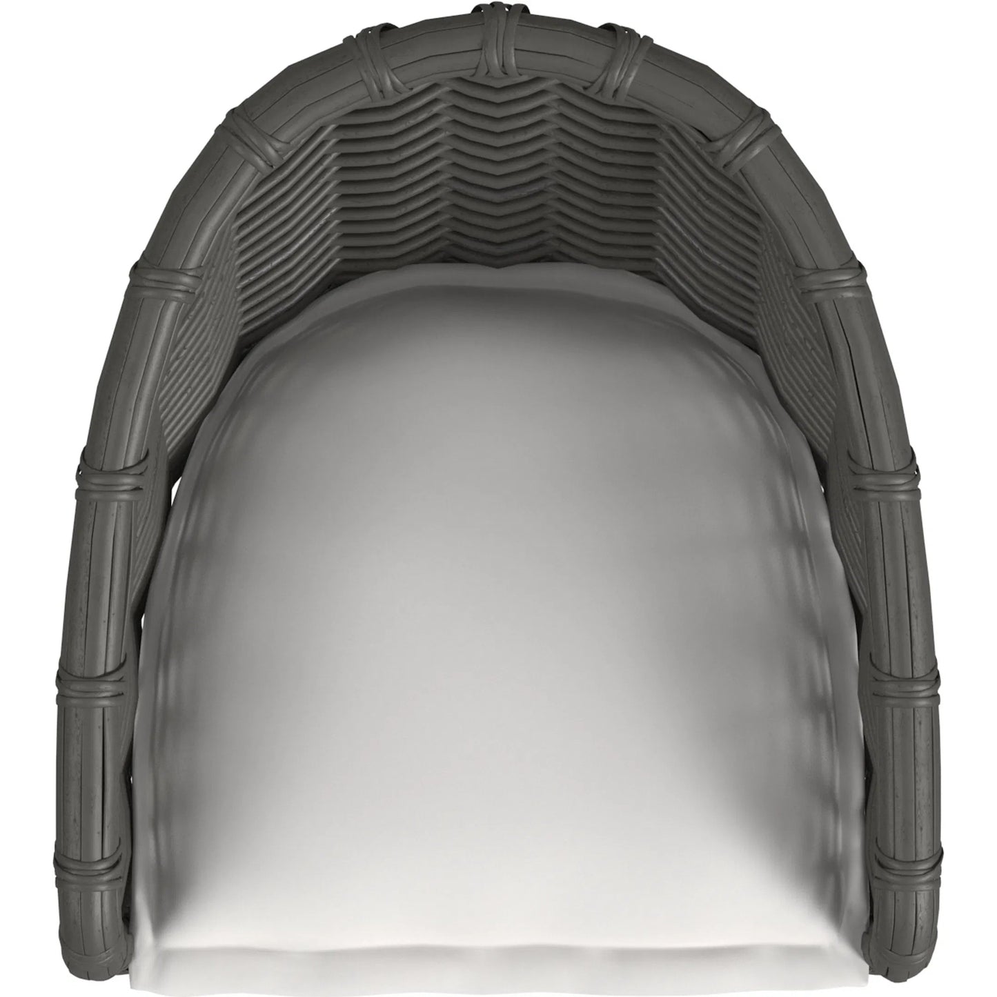 005 SI-2318702 | Additional Silo | Cabo Outdoor Counter Stool by Sunset West in dark wood. Made from resin wicker in a rustic style.