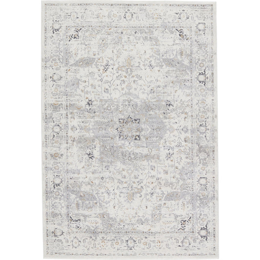 Solace SOC06 Rug by Jaipur Living in cream, gray. Made from unique in a unique style.