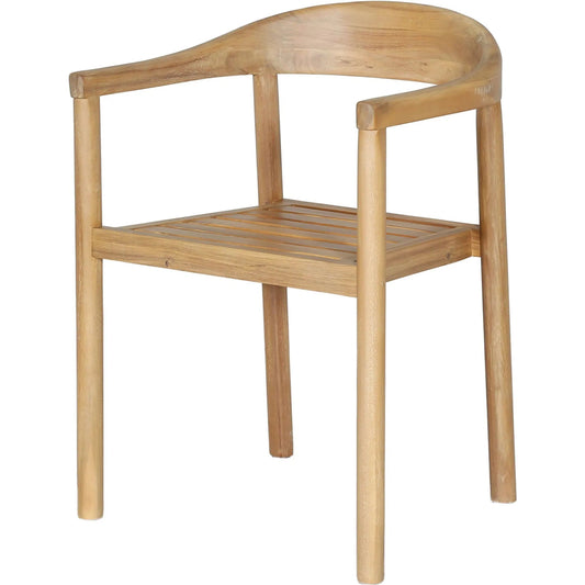 Sonoma Outdoor - Dining Chair by LH Imports in brown and natural. Made from treated acacia wood in a transitional style.