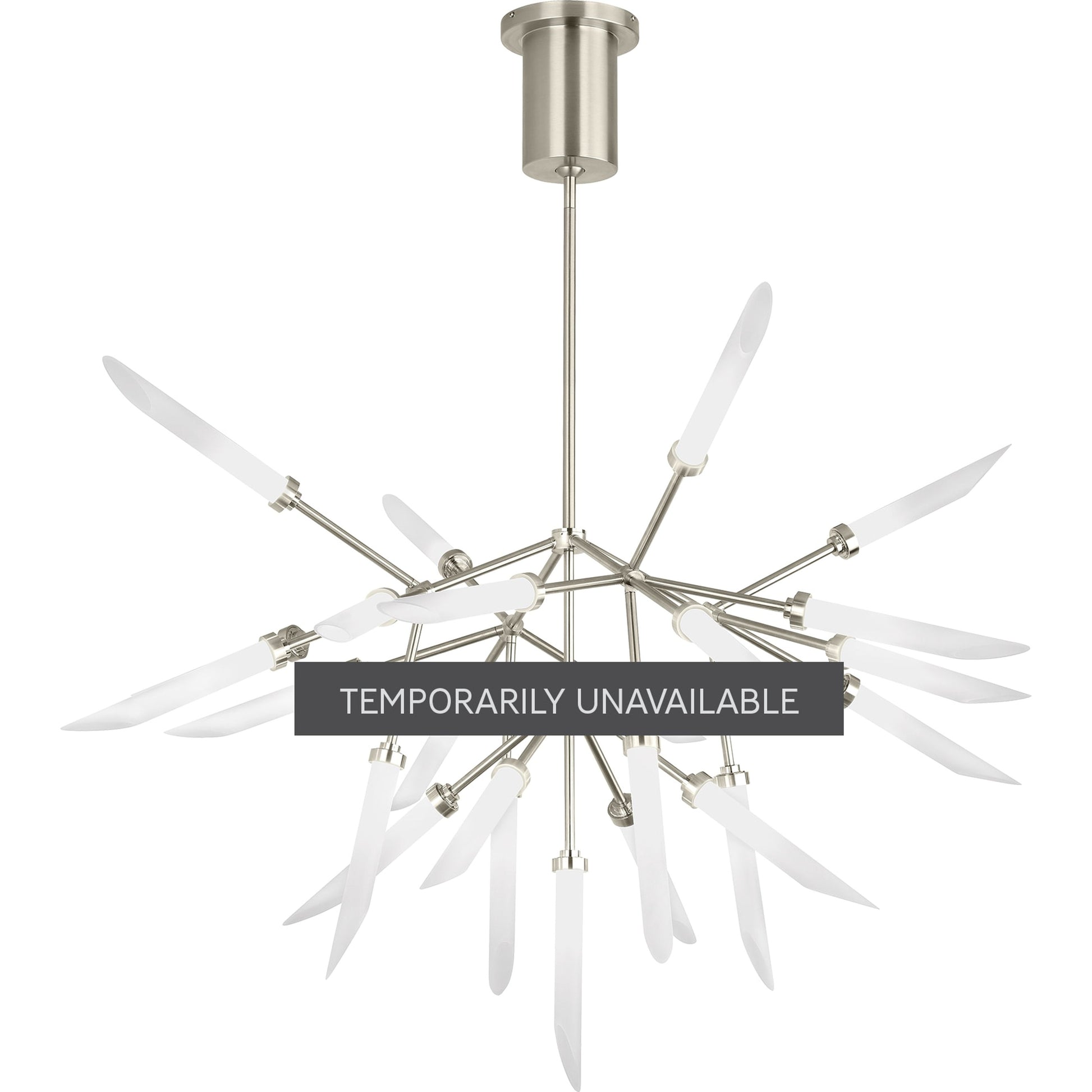 Spur Chandelier by Tech Lighting. Made from aluminum in a modern style.