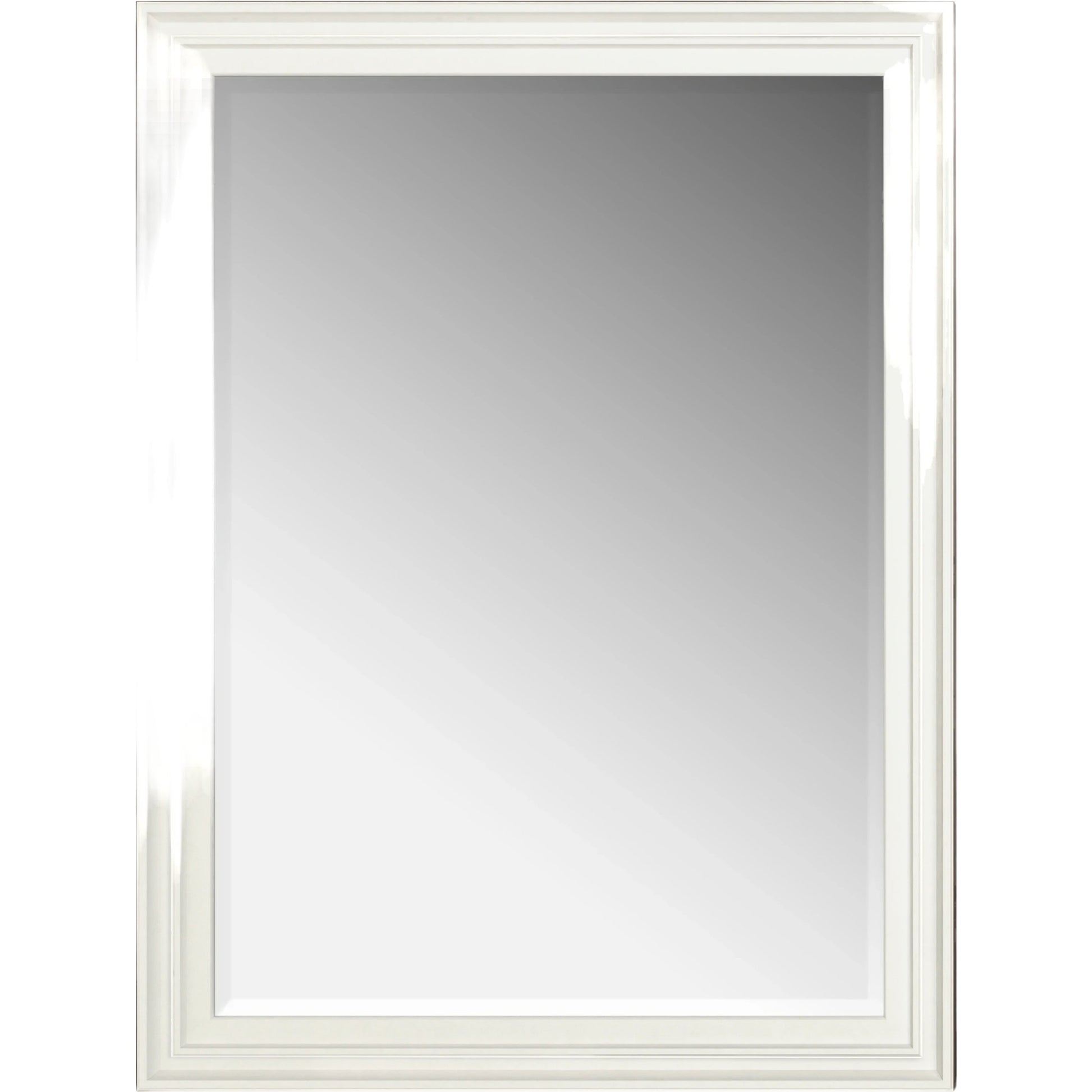 Blanc Landscape Mirror by A.R.T. Furniture in alabaster, burnished bronze. Made from parawood solids, glass in a modern style.