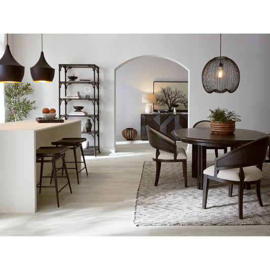 Retreat Stool by Hooker Furniture. Made from wood, metal in a modern style.