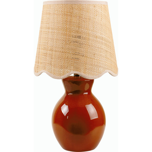 Stella Diminuta Table Lamp - 530704 by Livabliss in glazed. Made from ceramic, cotton in a cottage & farmhouse style.