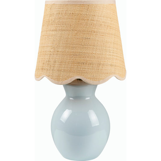 Stella Diminuta Table Lamp - 530704 by Livabliss in glazed. Made from ceramic, cotton in a cottage & farmhouse style.