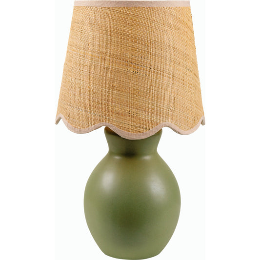 Stella Diminuta Table Lamp - 530704 by Livabliss in glazed. Made from ceramic, cotton in a cottage & farmhouse style.