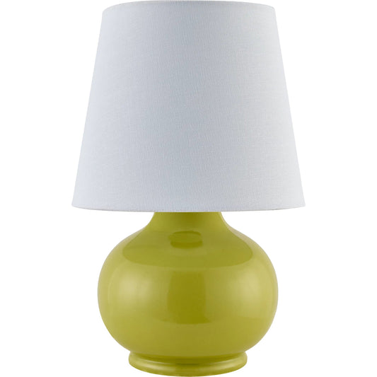 Stella Diminuta Accent Table Lamp by Livabliss in glazed. Made from ceramic, cotton in a transitional style.