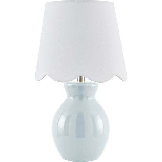 Stella Diminuta Table Lamp - 530704 by Livabliss in glazed. Made from ceramic, cotton in a cottage & farmhouse style.
