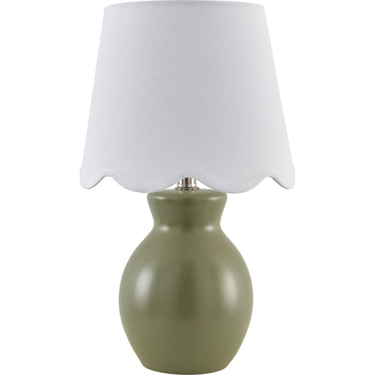 Stella Diminuta Table Lamp - 530704 by Livabliss in glazed. Made from ceramic, cotton in a cottage & farmhouse style.