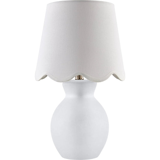 Stella Diminuta Table Lamp - 530704 by Livabliss in glazed. Made from ceramic, cotton in a cottage & farmhouse style.