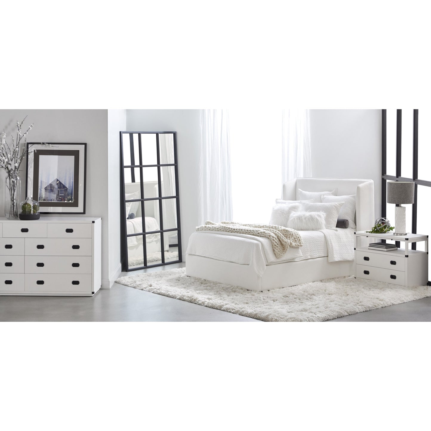 021 SR-387528,SR-387529,SR-387530 | Lifestyle | Stewart Bed by Essentials For Living in livesmart peyton-pearl, natural gray. Made from unique in a modern style.