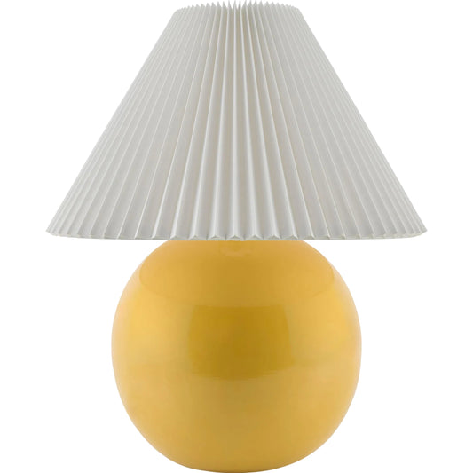 Stellar Accent Table Lamp by Livabliss in electroplated, glazed. Made from ceramic, polyester, iron in a modern style.