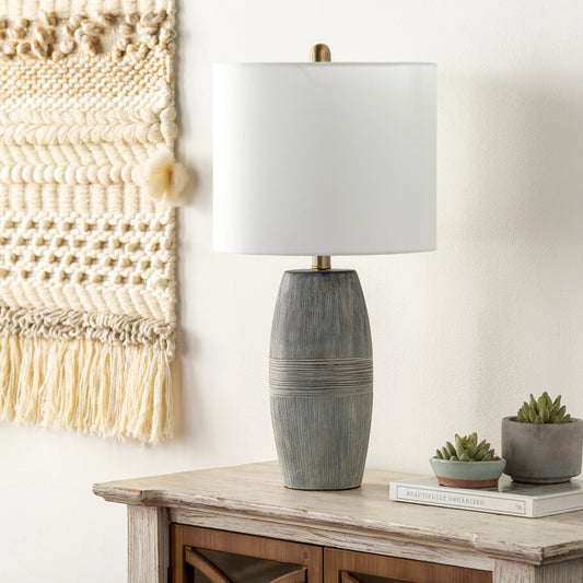 Surtsey - 30306 by Livabliss in light grey, ivory and glazedbrushed. Made from linen, polyester, ceramic, metal in a cottage & farmhouse style.