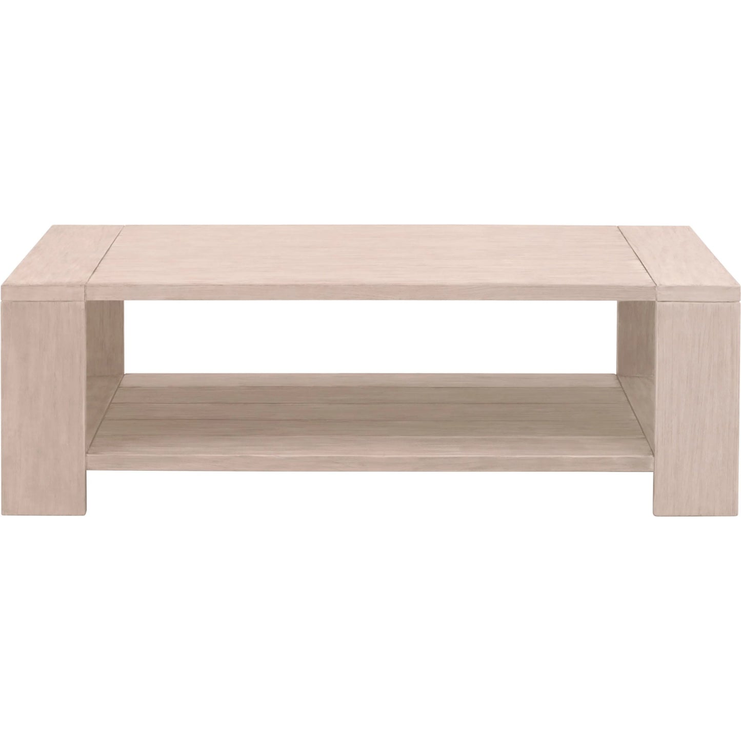 000 SI-2472634 | Primary Silo | Sur Coffee Table by Essentials For Living in washed ever teak. Made from solid teak wood in a transitional style.