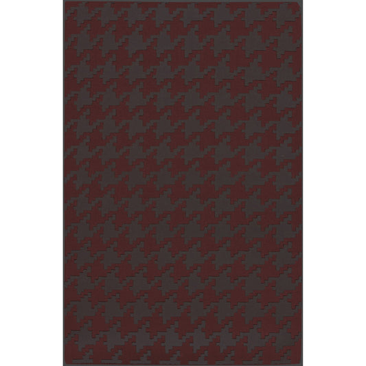 001 5355-3198 | Primary Silo | Frontier Rug - 76 by Surya in brick brown. Made from 100% wool in a unique style.