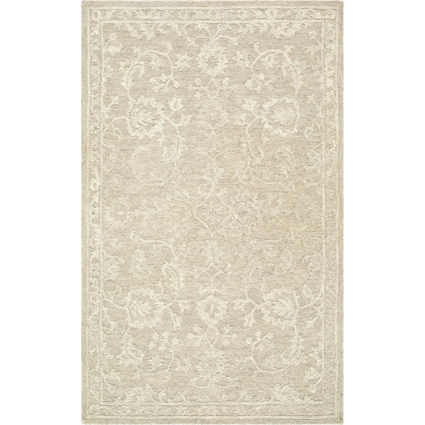 000 SI-2632488,SI-2632489,SI-2632490 | Primary Silo | Shiv Classics SVC-2302 Rug by Livabliss in beige, ivory. Made from wool in a unique style.