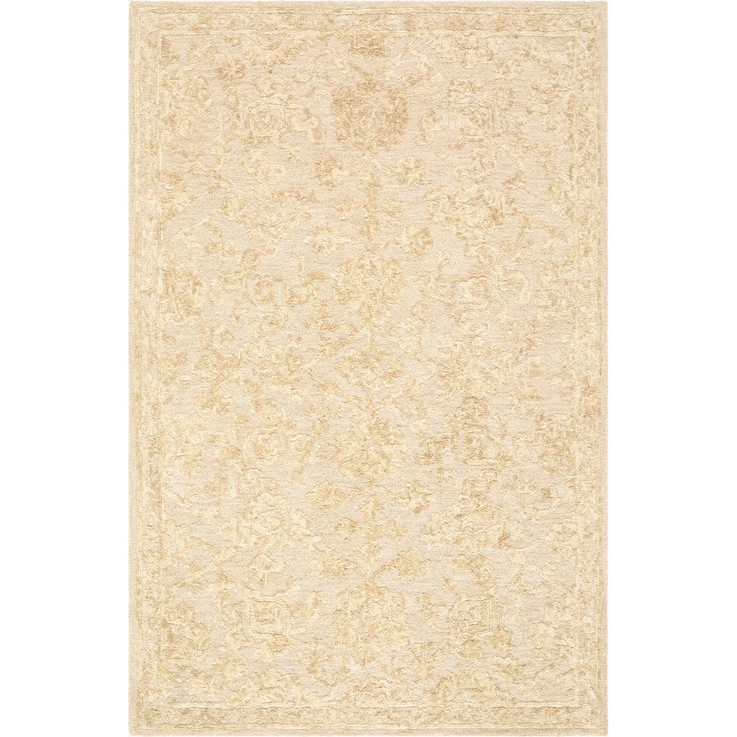 000 SI-2632555,SI-2632556,SI-2632557,SI-2632558 | Primary Silo | Shiv Classics SVC-2316 Rug by Livabliss in beige, sand, cream. Made from wool in a unique style.
