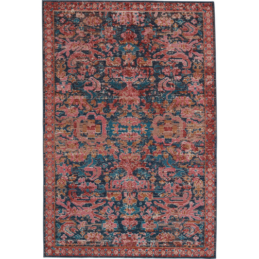 Swoon SWO05 Indoor/Outdoor Rug by Jaipur Living in pink, blue. Made from unique in a unique style.