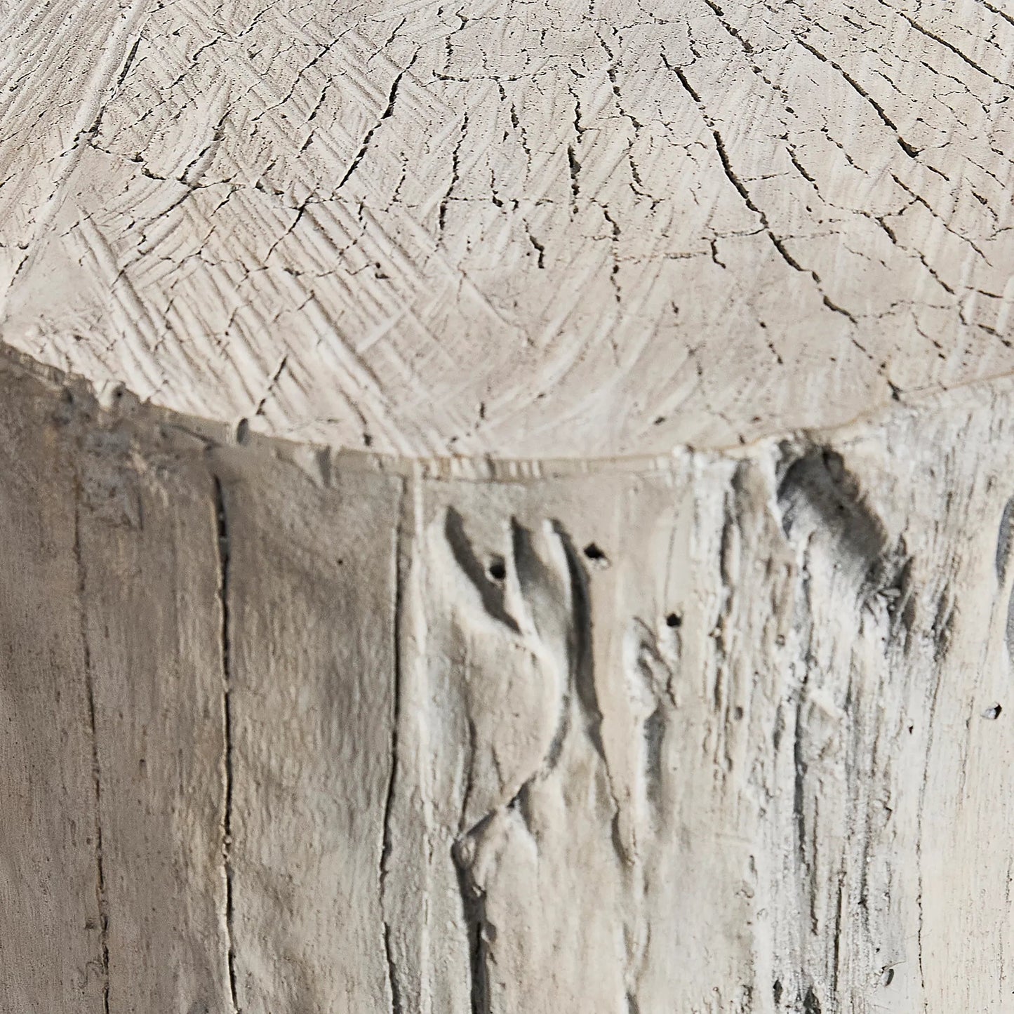 007 SI-2539266 | Closeup | Bois Side Table by Bernhardt in beige, tan. Made from resin in a unique style.