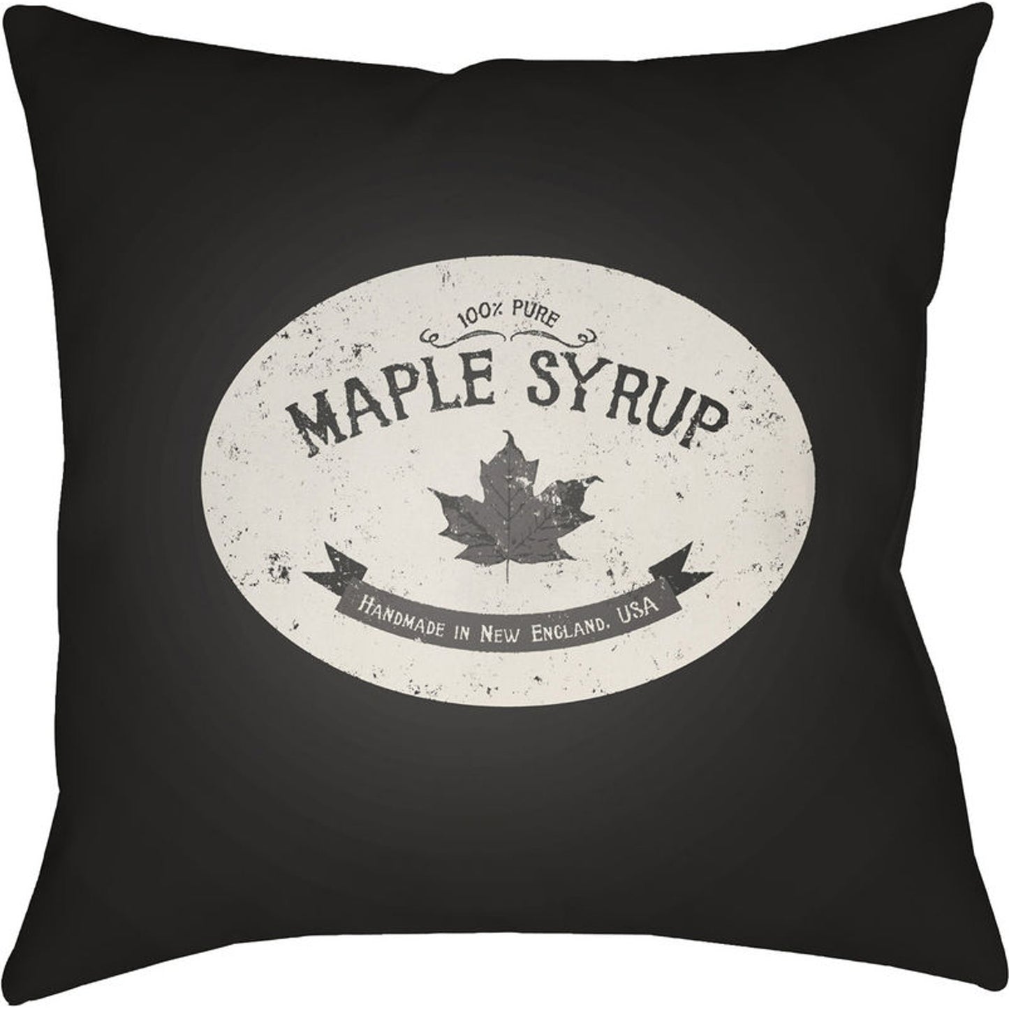 002 S-227932,S-227933 | Primary Silo | Maple Syrup Pillow - 19685 by Livabliss. Made from front: 100% polyester, back: 100% polyester in a traditional style.