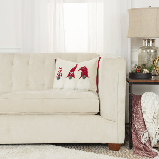 Manhattan Pillow by HedgeApple Essentials in natural. Made from polyester, cotton in a eclectic & global style.