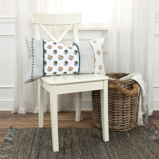 Maverick Pillow by HedgeApple Essentials in multi. Made from polyester, cotton in a modern style.