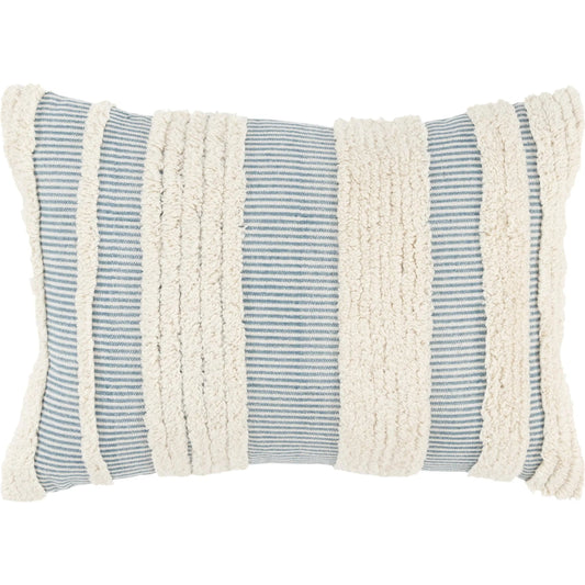 Shiloh Pillow by HedgeApple Essentials in teal. Made from cotton, polyester in a transitional style.