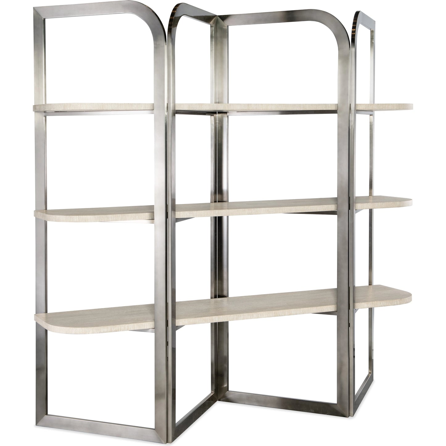 001 SI-2133620 | Primary Silo | Modern Mood Etagere by Hooker Furniture. Made from oak veneers, metal in a modern style.