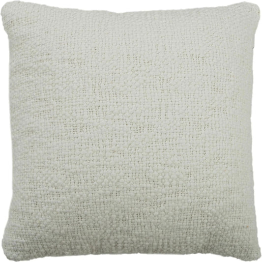 Tillman Pillow by HedgeApple Essentials in cream, ivory, white. Made from polyester, cotton in a transitional style.