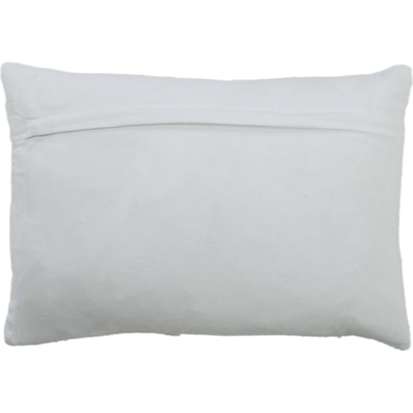 005 SI-2145174,SI-2145175 | Closeup | Meagher Pillow by HedgeApple Essentials in white, natural. Made from cotton in a transitional style.