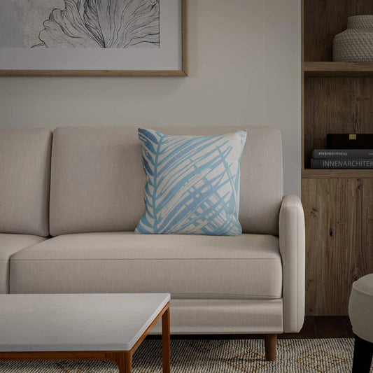 Eddy Indoor/Outdoor Pillow by HedgeApple Essentials. Made from polyester slub, polyester in a modern style.