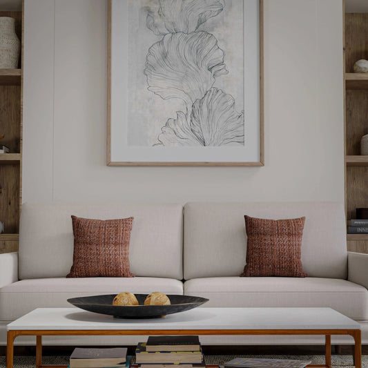 Stewart Indoor/Outdoor Pillow by HedgeApple Essentials. Made from recycled pet in a modern style.