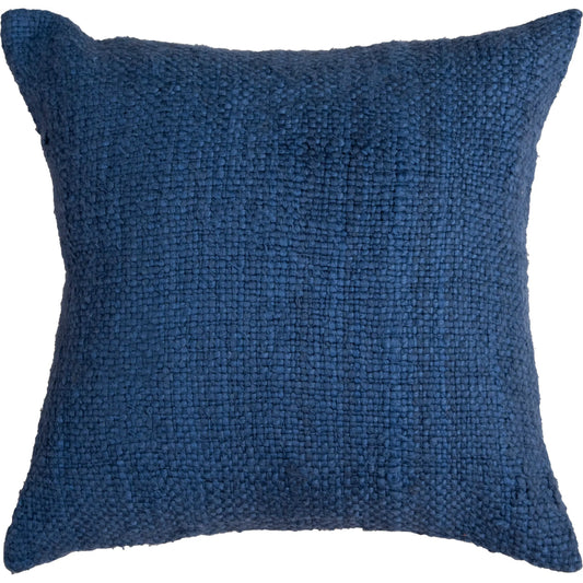 Milford Pillow by HedgeApple Essentials in blue. Made from polyester, cotton in a eclectic & global style.