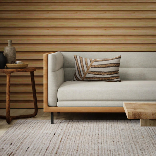 Henderson Pillow by HedgeApple Essentials in brown. Made from polyester, cotton canvas (recyceld) in a coastal style.