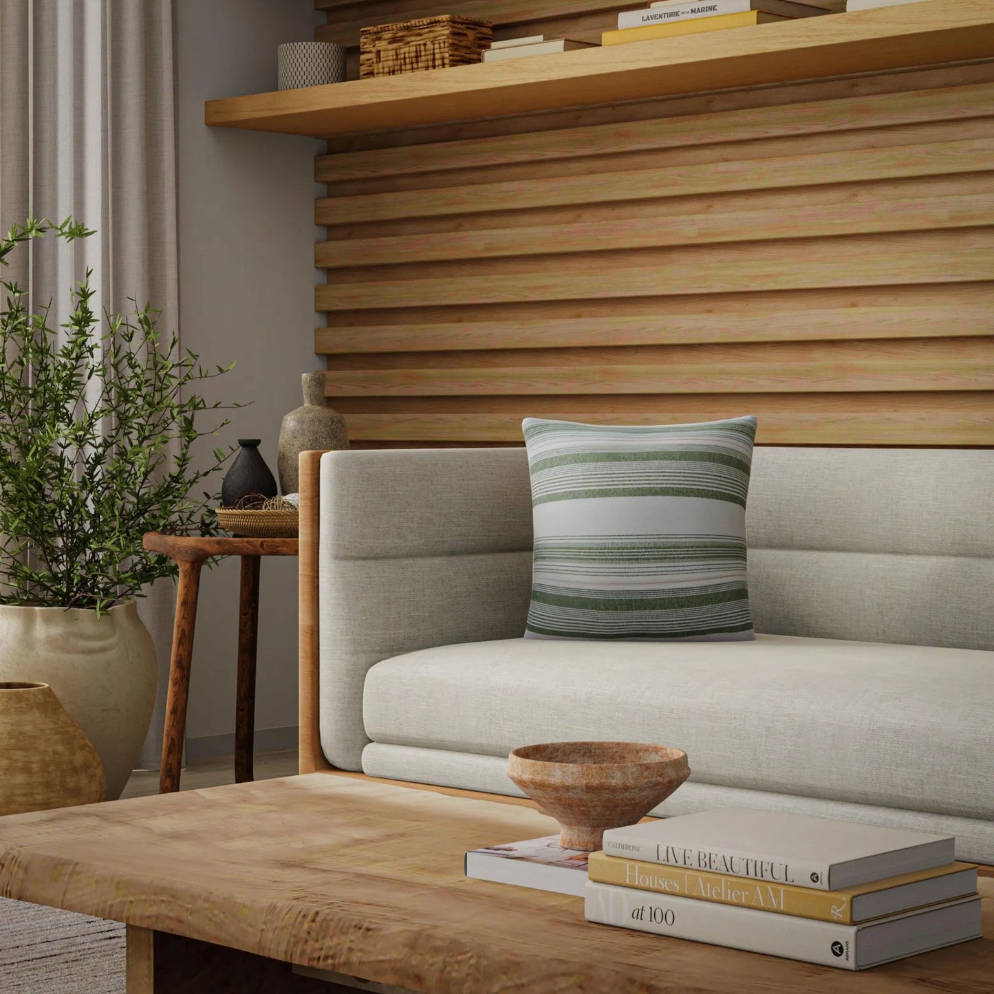007 SI-2296006 | Lifestyle | Elkhorn Pillow by HedgeApple Essentials. Made from cotton, polyester in a transitional style.