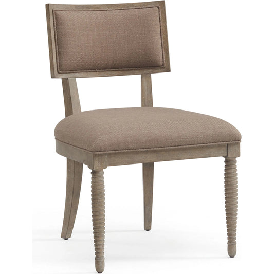 Reforma Upholstered Side Chair (Set of 2) by A.R.T. Furniture in tapenade, wheat. Made from parawood solids, random match flaky oak veneers, foam, fabric in a traditional style.