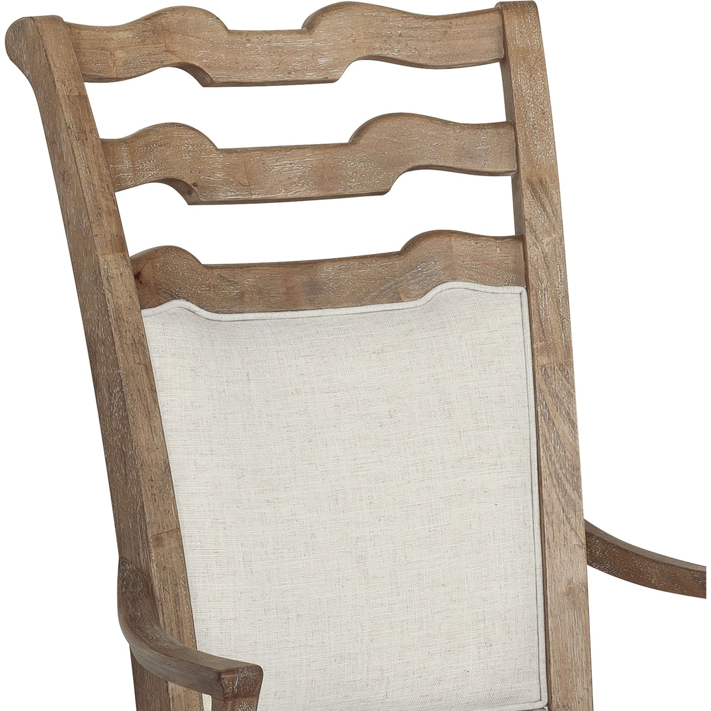 004 SI-2155681 | Closeup | Weston Hills Upholstered Arm Chairs by Pulaski Furniture in flax seed. Made from hardwood solids, hickory veneers in a traditional style.