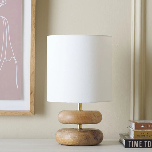 Barranquitas Table Lamp by HedgeApple Essentials in natural. Made from unique in a transitional style.