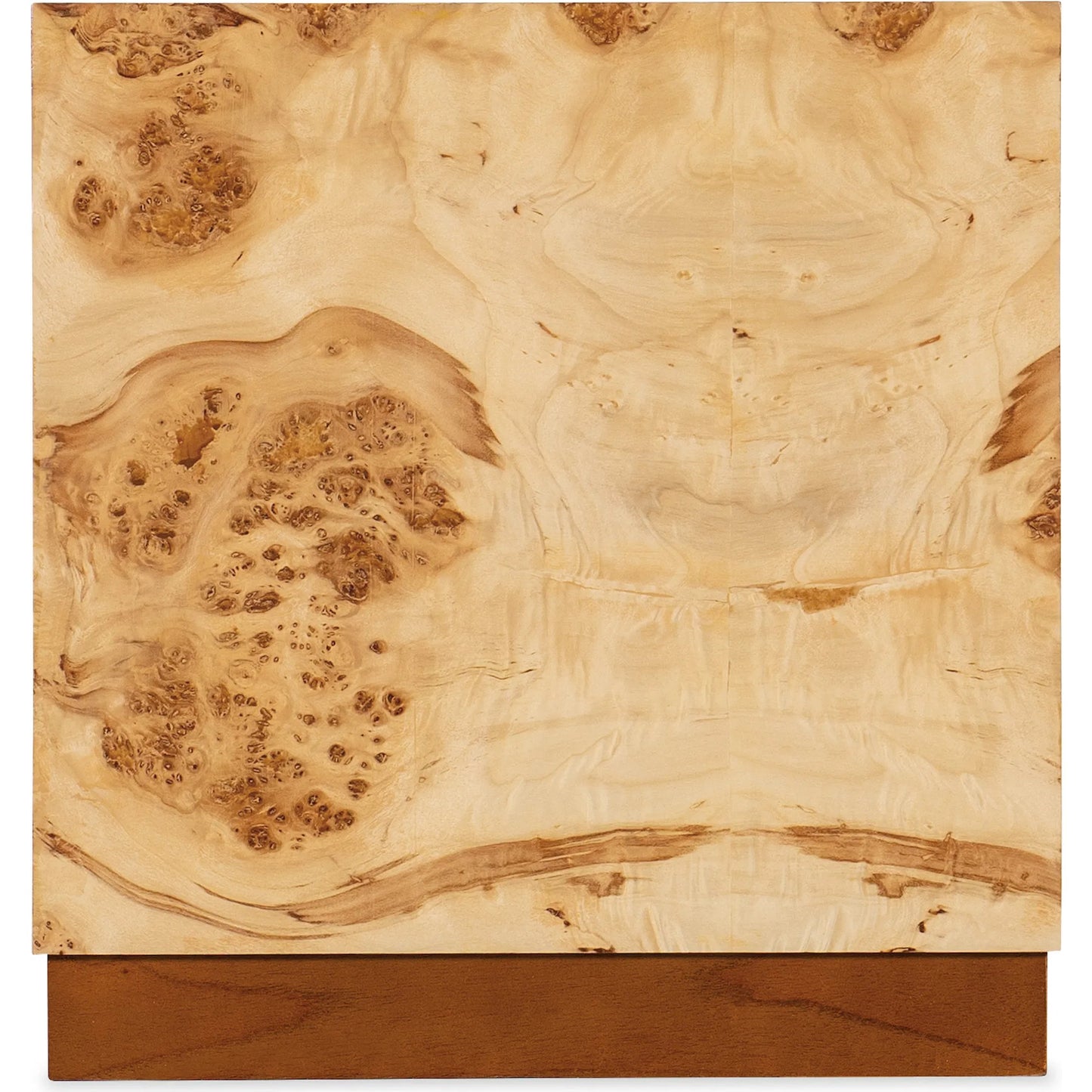 002 SI-2193354 | Additional Silo | Auberon Burl Drink Table by Hooker Furniture in light natural burl. Made from unique in a unique style.