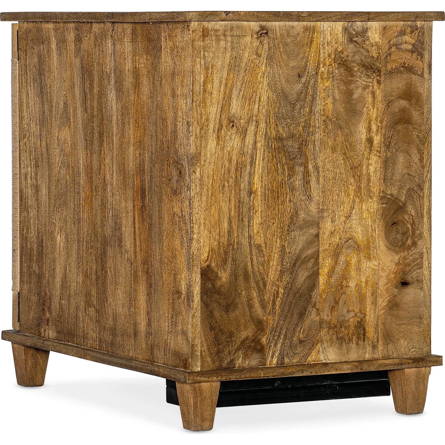 002 SI-1959600 | Additional Silo | Commerce & Market Roped Accent Chest by Hooker Furniture in medium natural wood. Made from mango solids, rope in a cottage & farmhouse style.
