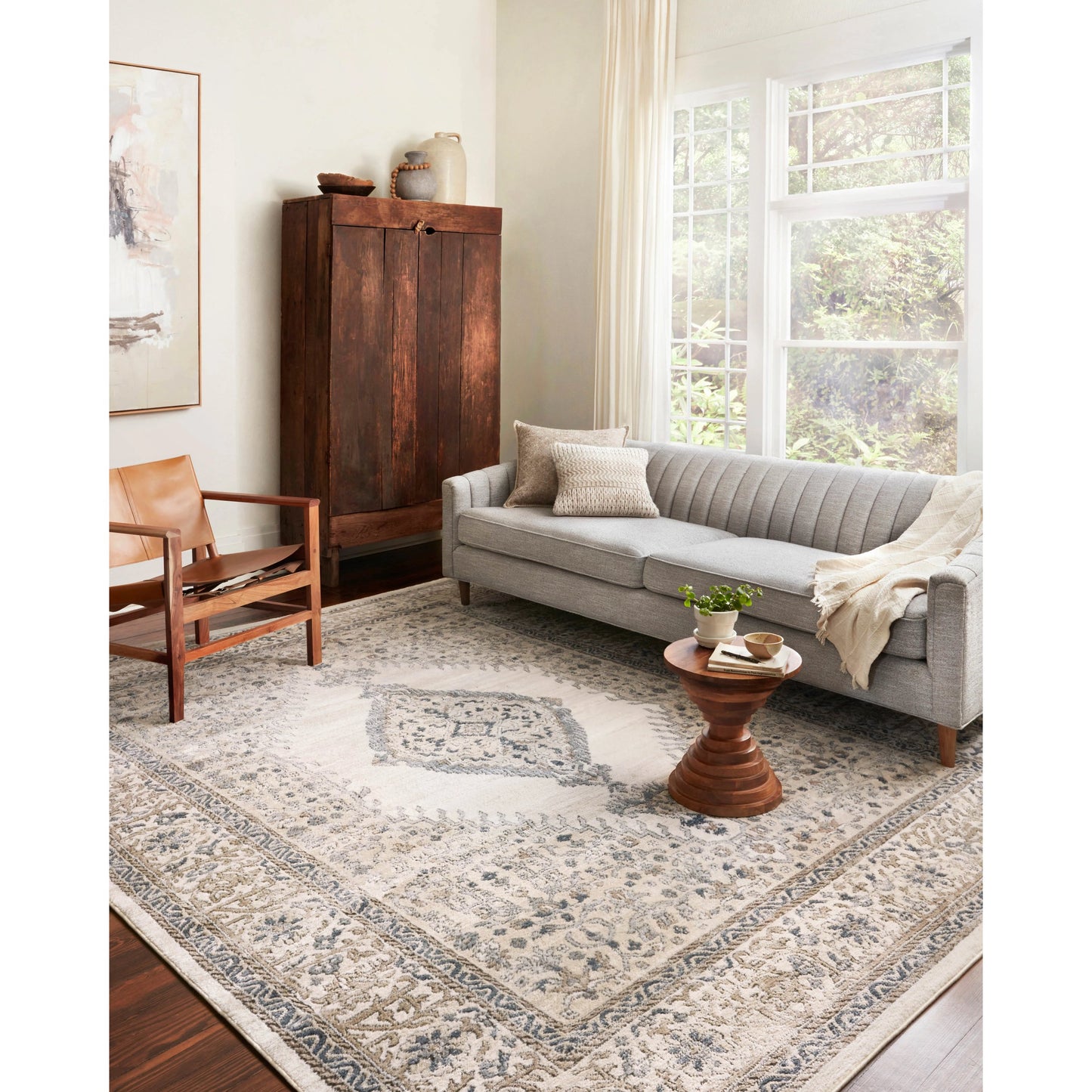 011 SR-773988,SR-773989,SR-773993 | Lifestyle | Teagan TEA-02 Rug by Loloi in oatmeal, ivory. Made from high pile: 100% polypropylene, short pile: 100% polyester in a unique style.