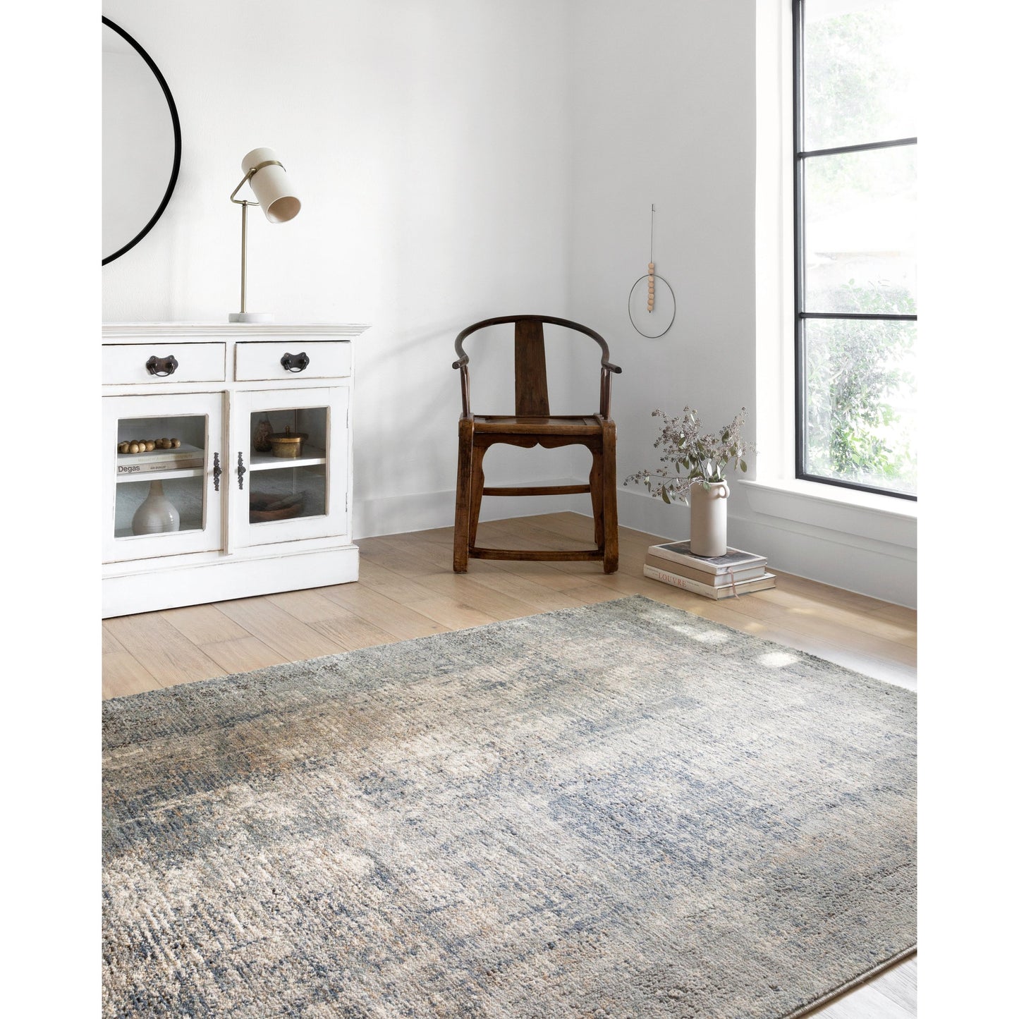 009 SR-774032,SR-774033 | Lifestyle | Teagan TEA-05 Rug by Loloi in denim, slate. Made from high pile: 100% polypropylene, short pile: 100% polyester in a unique style.