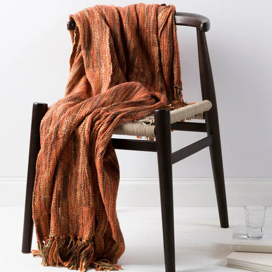 Teegan - 9775 by Surya in coral, olive, beige. Made from 100% acrylic in a traditional style.