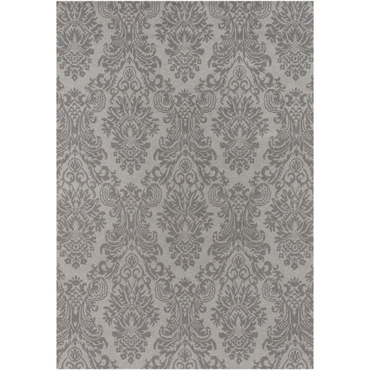 TER-1000 Rug by Surya in medium gray, charcoal. Made from 100% new zealand wool in a unique style.