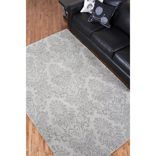 TER-1000 Rug by Surya in medium gray, charcoal. Made from 100% new zealand wool in a unique style.